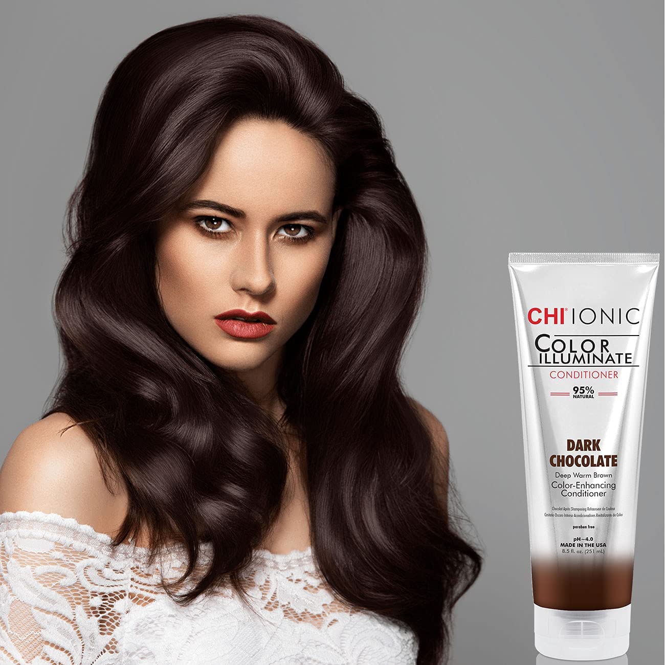 CHI Ionic Illuminate Color Dark ChocolateConditioner
